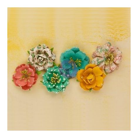 Kwiatki papierowe Prima Marketing Bloom Hand, 6szt